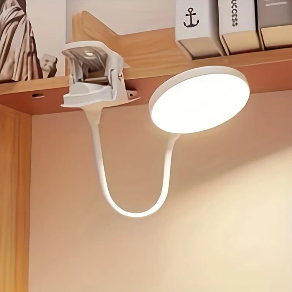 Rechargeable LED Table Lamp with Eye Protection, Dimmable, USB Power Supply, Night Light for Reading, for Children, Studio, Office