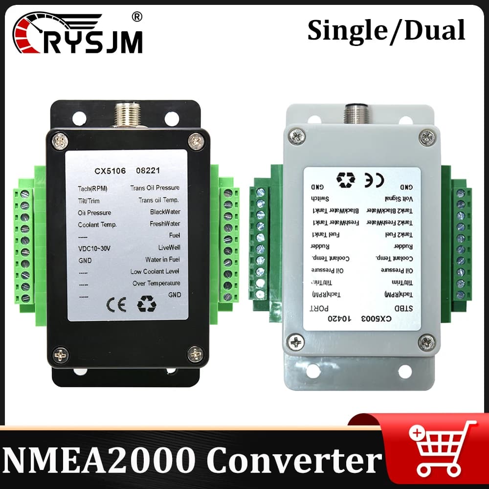 Convertitore NMEA 2000 per Auto, Adattatori, Cavi e Prese NMEA2000, Kit Componenti Multifunzione per Auto, Accessori Auto