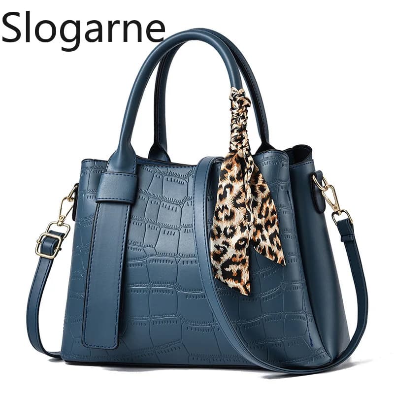 Fashion Crocodile Pattern Shoulder Bag Women New High Capacity Crossbody Bag Luxury Brand Designer Handbags Commuting Tote Bag