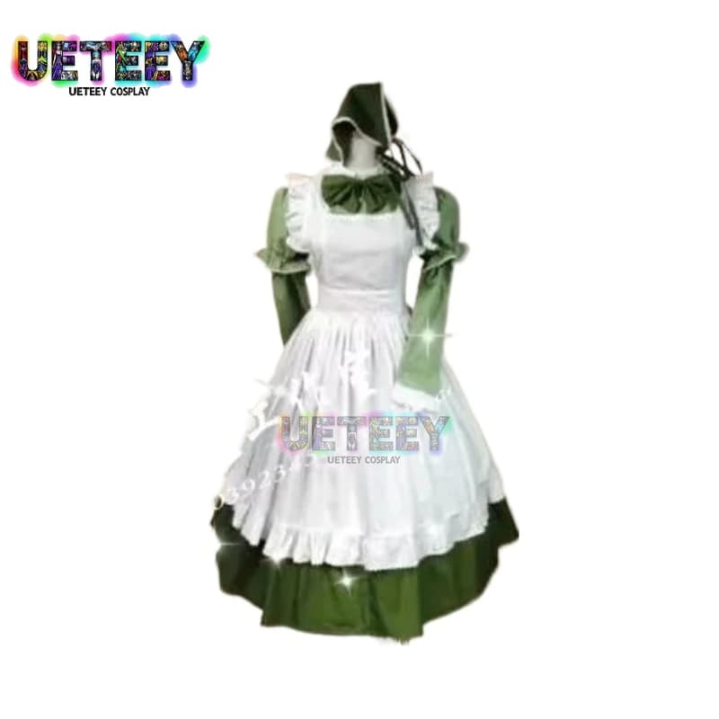 UETEEY COS Anime APH Axis Powers Hetalia Hungary Maid Apron Cosplay Costume Halloween Clothes
