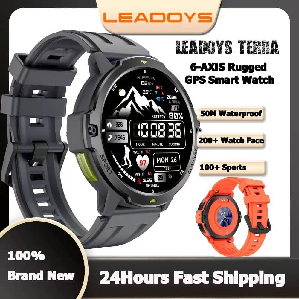 New Smartwatch GPS Multisport C31 2026 - More than 150 Modes, 6 Axis gyroscope and Algoritmo Gomore, Waterproof up to 30M for Daily Use