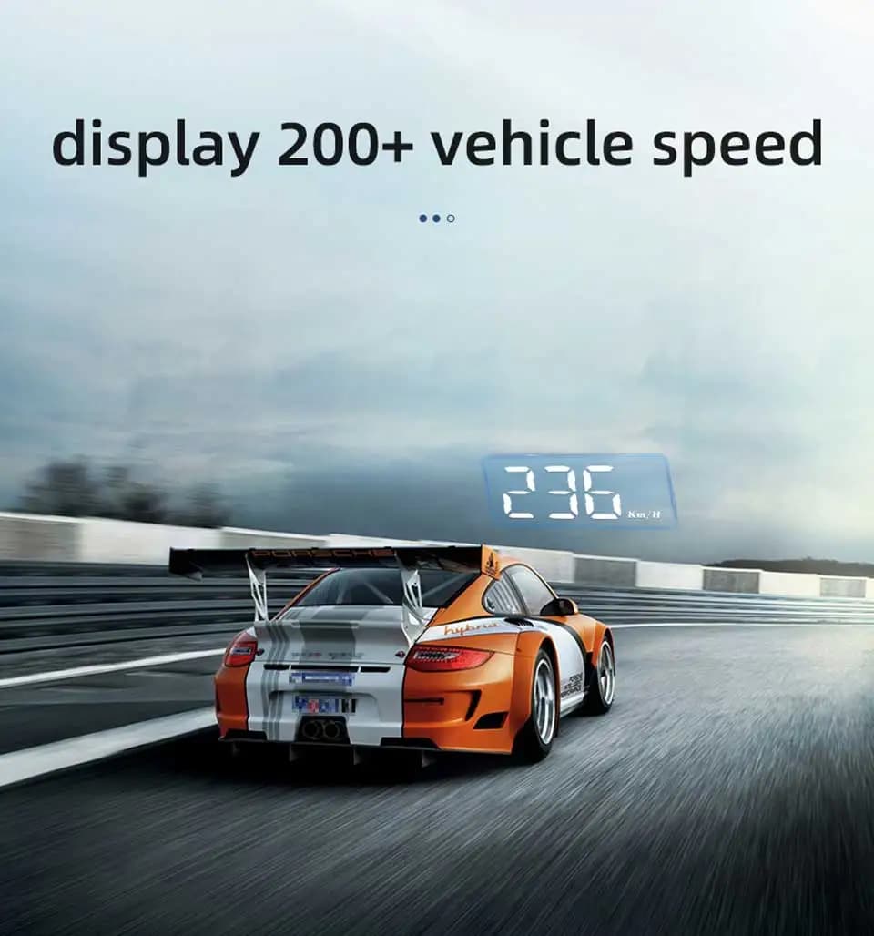 BigBigRoad For Buick Encore Enclave Envision Lacrosse Regal Verano Car OBDII 2 HUD Head Up Display Speed Windscreen Projector