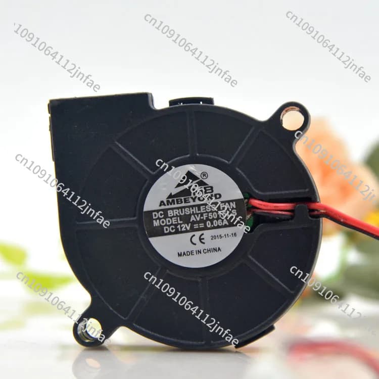 Nuovo Originale AV-F5015LS 5 centimetri 12V 0.06A Universale 5015 Umidificatore Dedicato Ventilatore Centrifugo Turbo Ventilatore di Raffreddamento dispositivo di raffreddamento