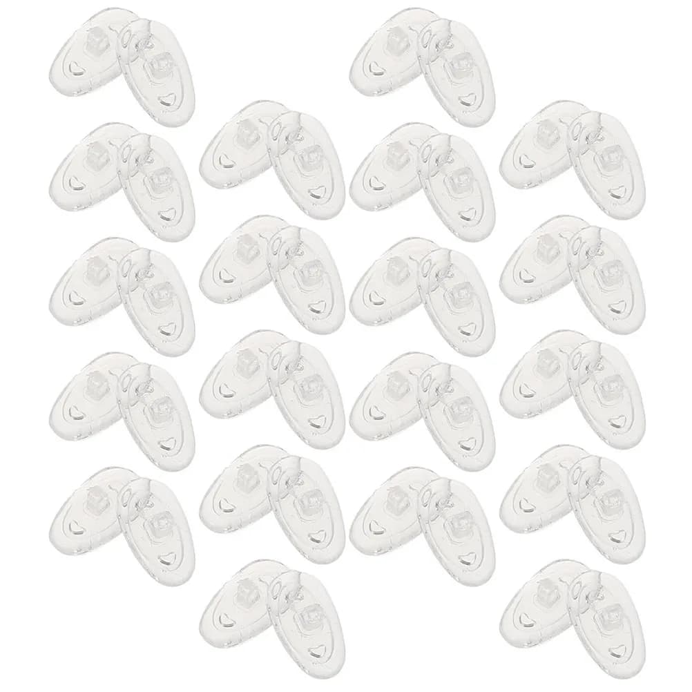20 Paia di Cuscinetti Nasali per Occhiali, Accessori di Ricambio per Occhiali da Sole
