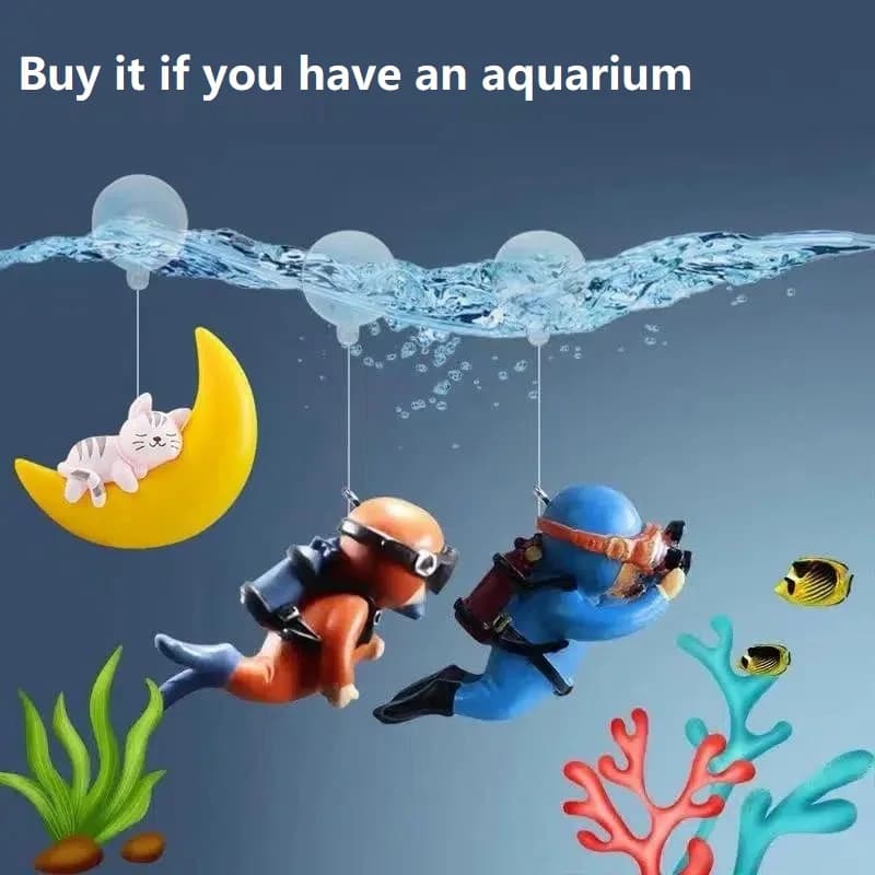 Aquarium Toys Decoration for Aquarium Fish for Aquarium Accessories Fish Tank Decoration ZSP01