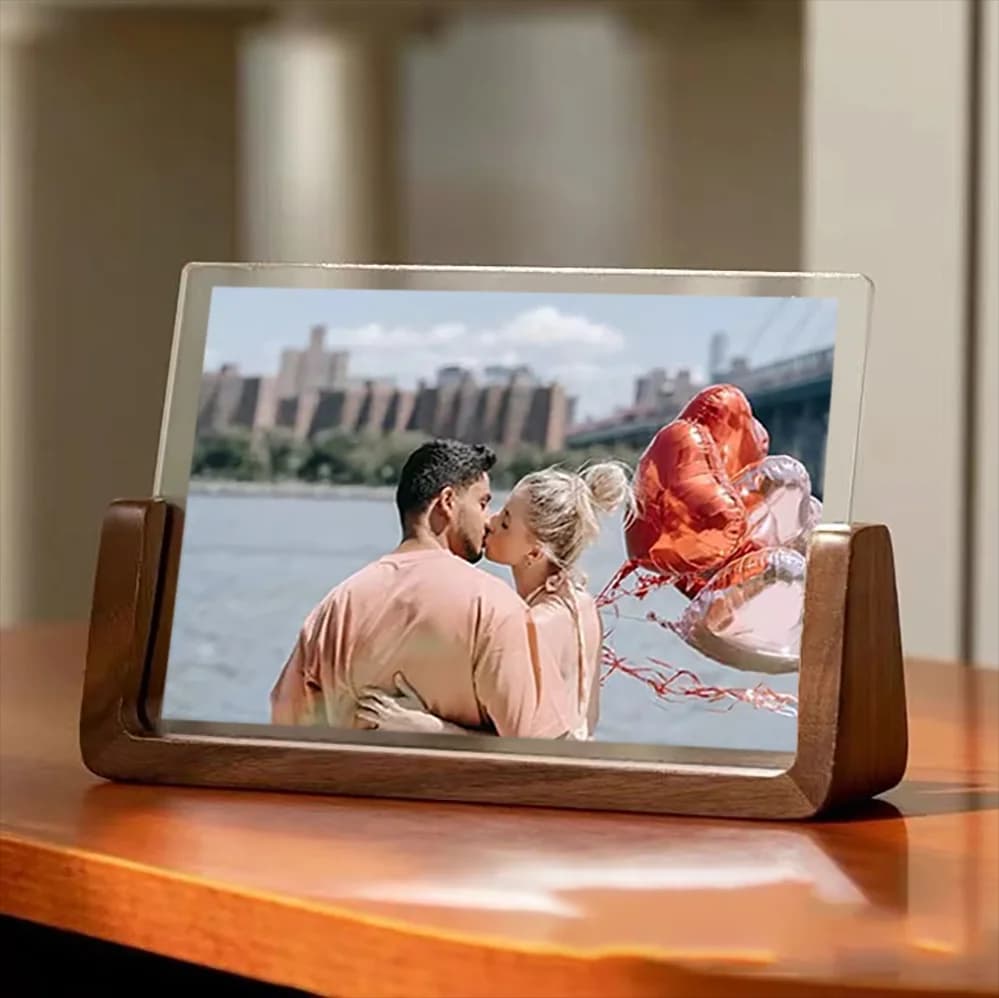 Walnut/Beech Photo Frame 10X15 15X20 20X25cm Home Decoration Wood Pictures Frame For Party Home Decor Commemorative Gifts