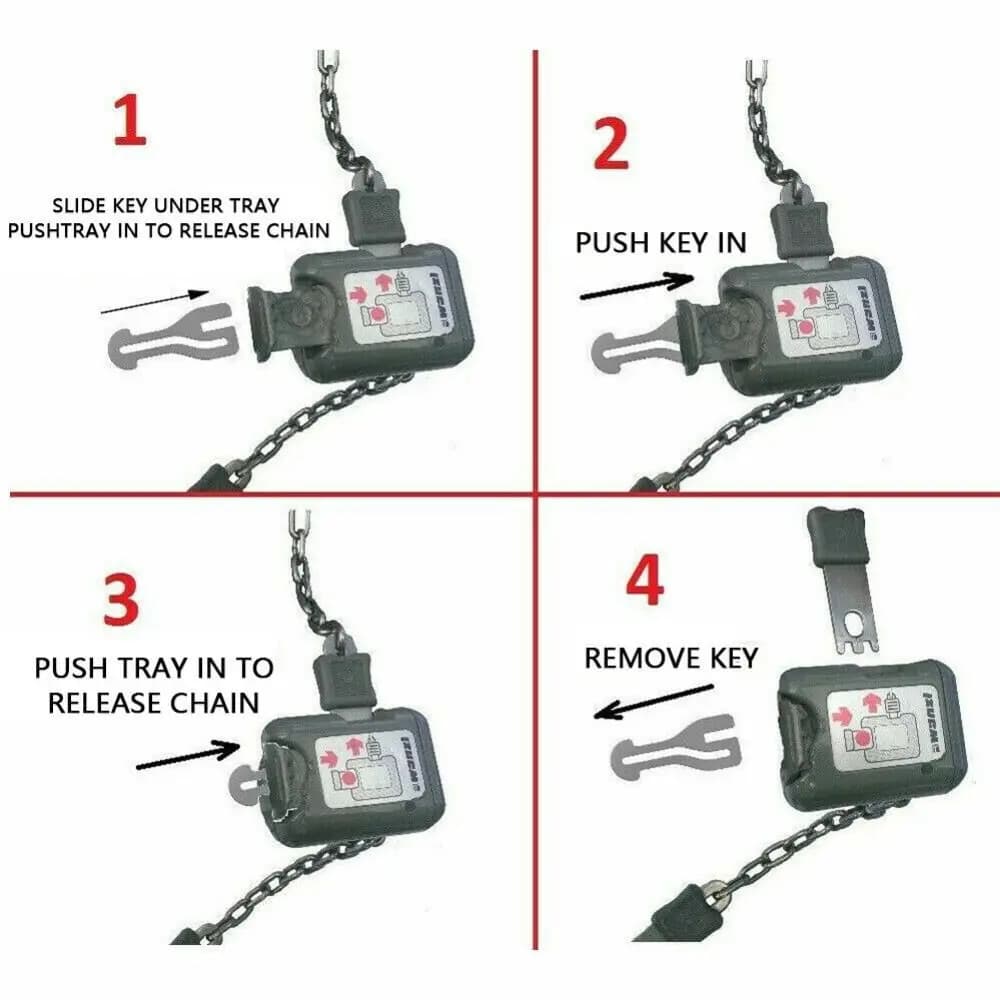 Durable Metal Trolley Master Key Token Detachable Coin Holder Substitute Coin Reusable Shopping Cart Token Gift