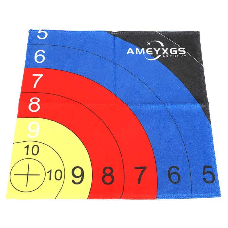 1PC Tiro con l'arco Bersaglio Asciugamano Morbido Microfibra Asciugatura Rapida Leggero Portatile Durata Archer Arco Caccia Viaggi Asciugamani da campeggio