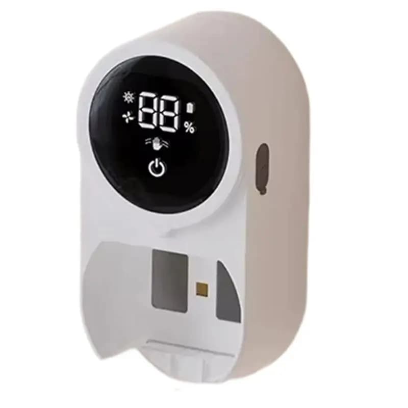 A55X - Electric Wall Brush Holder with UV Light Dryer and Automatic Rotating Cover