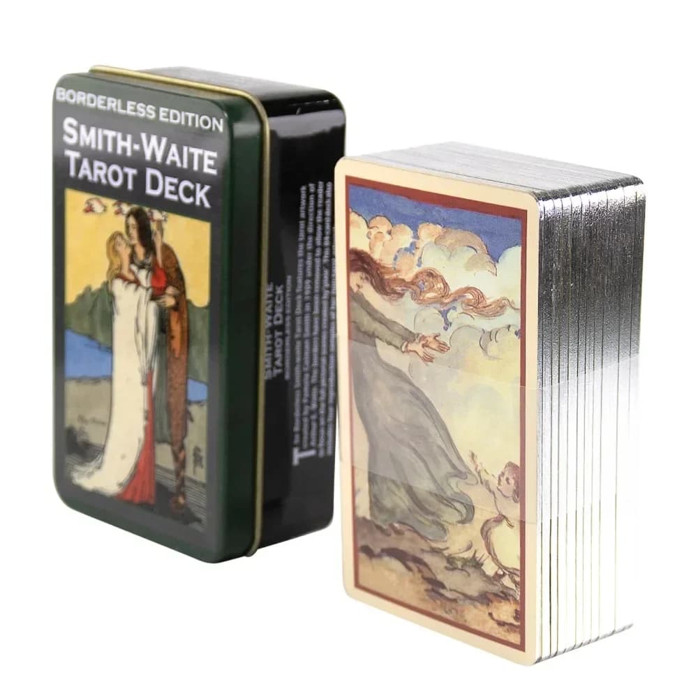 Smith-Waite Tarot Deck Boardless Edition carta dei tarocchi inglese per la divinazione Oracle Card gioco da tavolo per adulti gioco da tavolo 78 pezzi