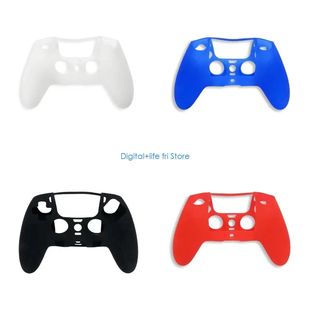 E06D Protective Case Silicone Soft Cover Fit for Edge Gamepad Housing Bumper- Shell SKin Shockproof Gaming Accessories