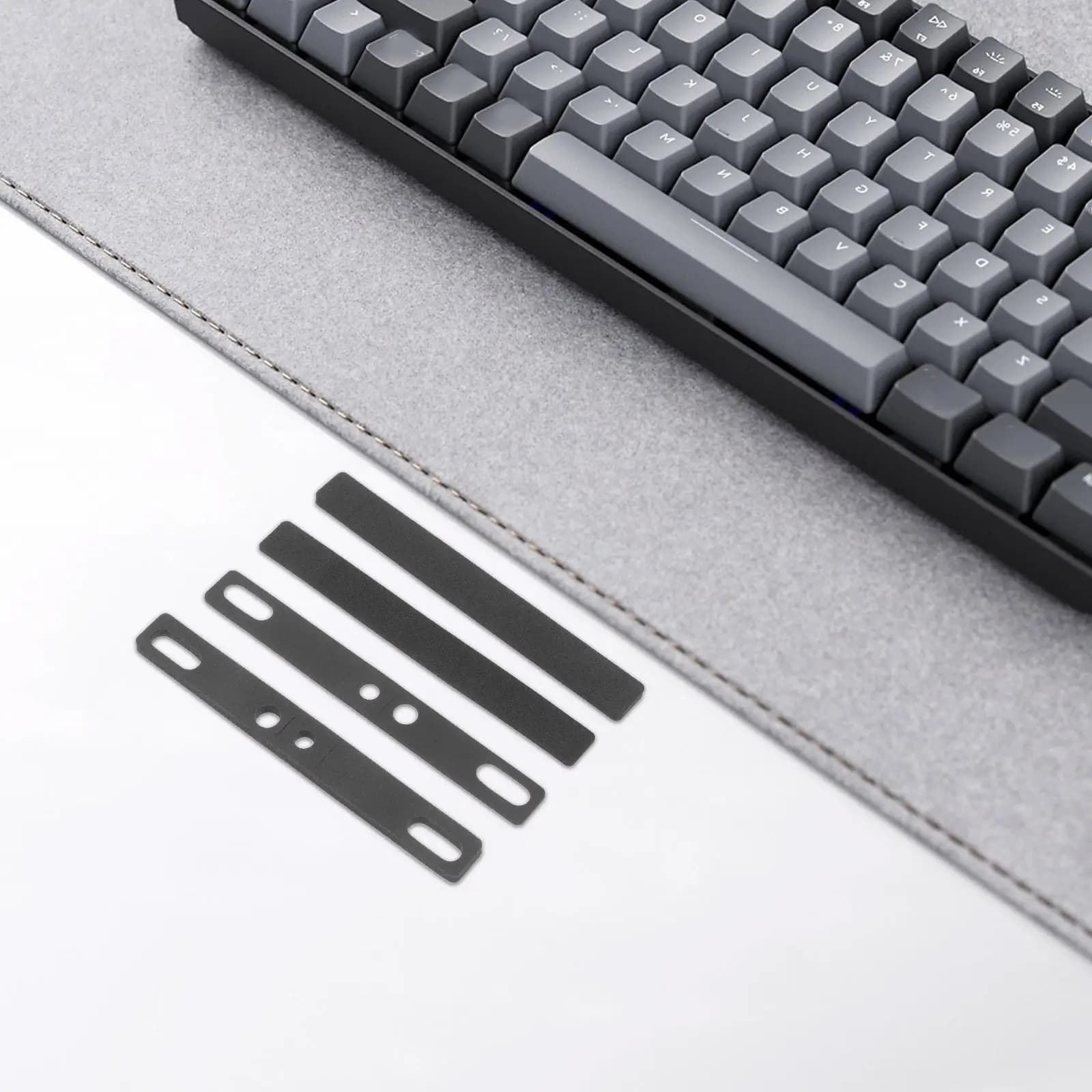 4Pcs Keyboard Sound Dampening Foam Mechanical Keyboard Space Bar Noise Reducer Cushion Pad for Quiet Typing Gaming