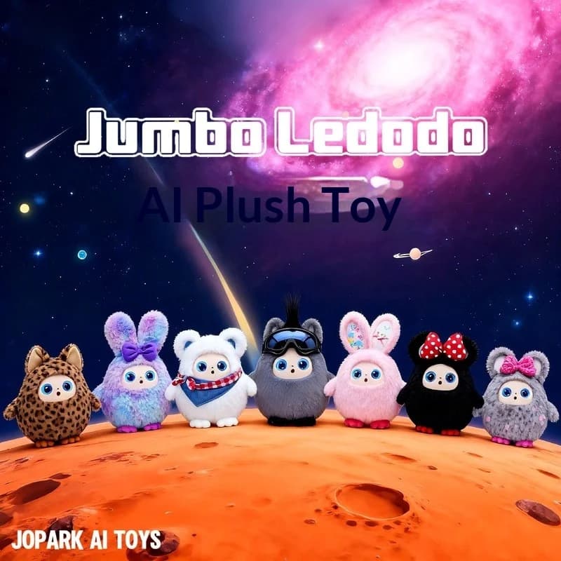 Giocattolo di Peluche Intelligente Azure Giant AI, Educativo per l'Apprendimento Precoce, Interattivo, Compagno per Bambini, Confortante e Calmante per Bambini e Ragazzi