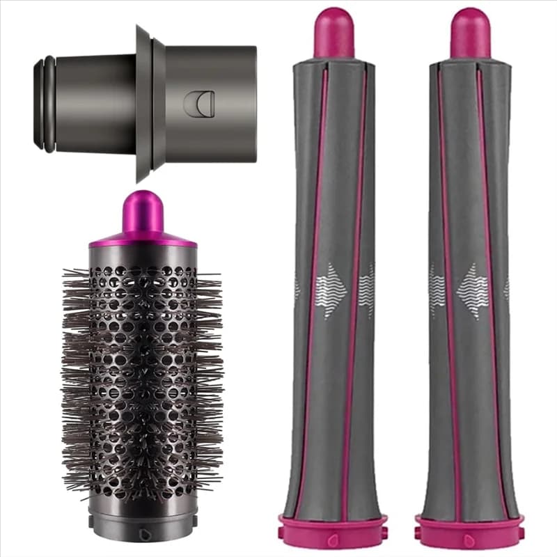 A38T-Per Dyson Airwrap, compatibile con l'asciugacapelli Dyson, spazzola volumizzante per arricciare i capelli con adattatore, convertibile in strumento per lo styling dei capelli