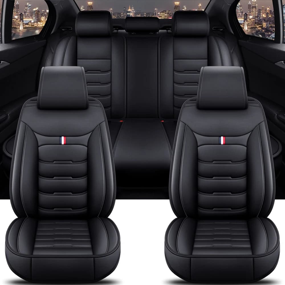 Universal PU Leather Car Seat Covers for Buick Enclave Cascada Encore Lacrosse Excelle Regal TourX Car Accessories