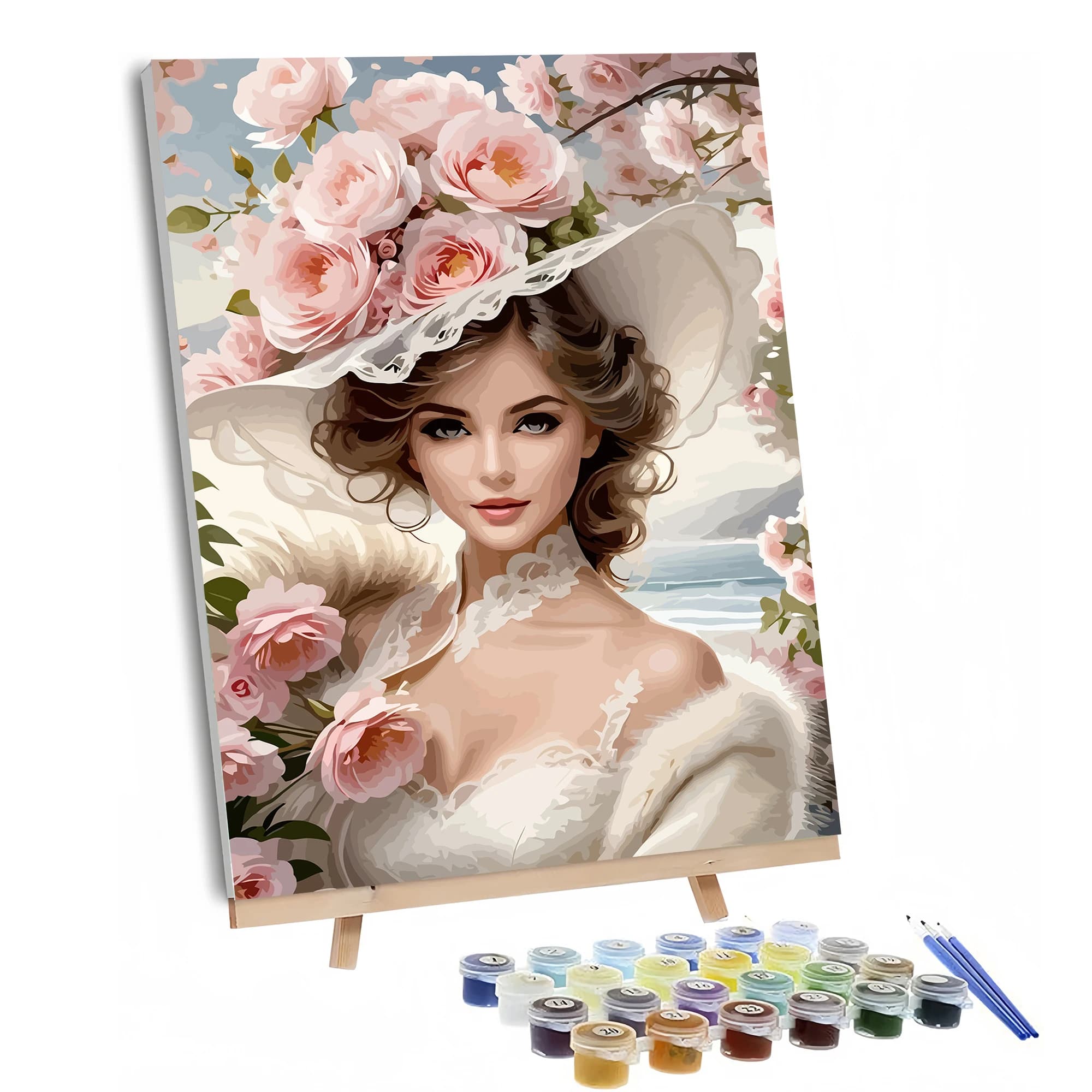Paint by Numbers,for Adults children,Beginner to Advanced Number Oil Painting DIY Kits , Home Decor landscape Painting