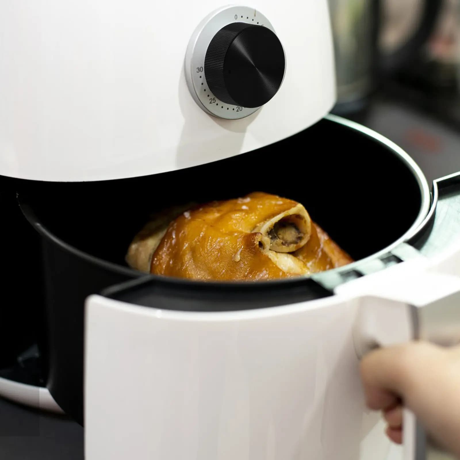 4 Pieces Control knobs for Oven, Pressure Pen and Air Fryer, Kitchen Appliance Spare Parts, Design with Rotating Hood