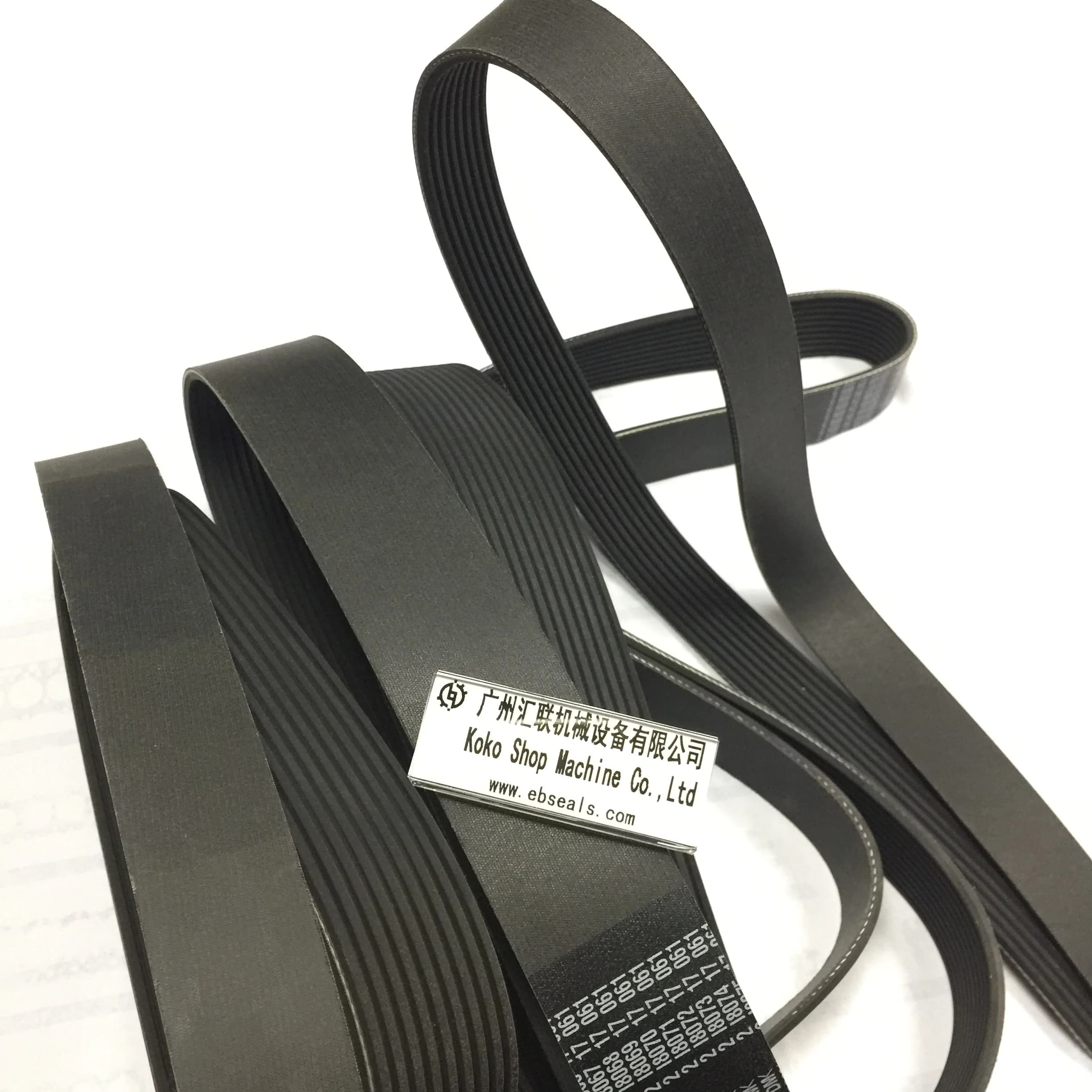 9PK1245 9PK1905 9PK2100 9PK1485 Fan Belt Alternator V-Belt for Excavator Engine Drive Repair Parts Water Pump Belt
