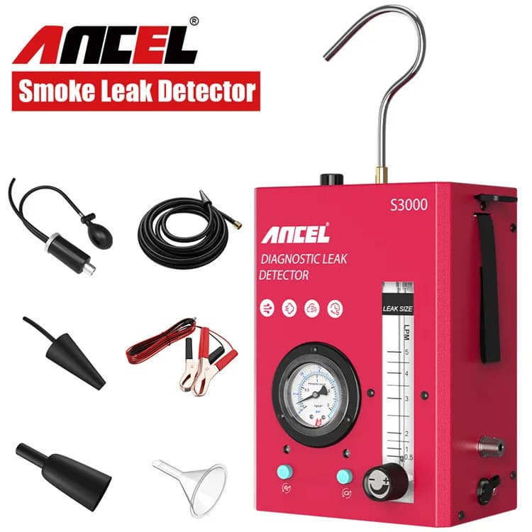 ANCEL S3000 X6 Modello Rilevatore di perdite di fumo per auto elettriche Analizzatore di perdite di fumo per condotti EVAP per camion