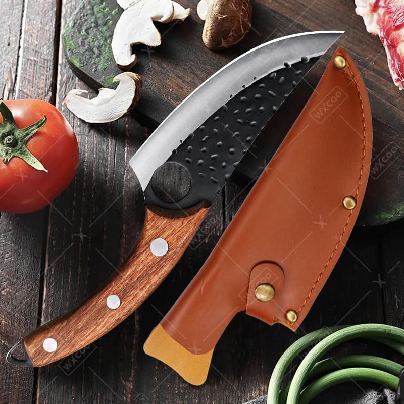 WXCOO Bone knife Japanese kitchen knife Professional chef knife Meat knives Butcher knife Fruit knives Kitchen knives