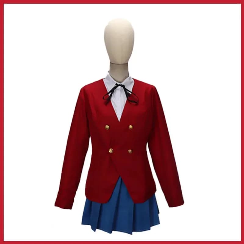 Cosplay costume of Ritsu Tainaka from the anime 'Tiger & Dragon', suitable for Halloween and Christmas parties.
