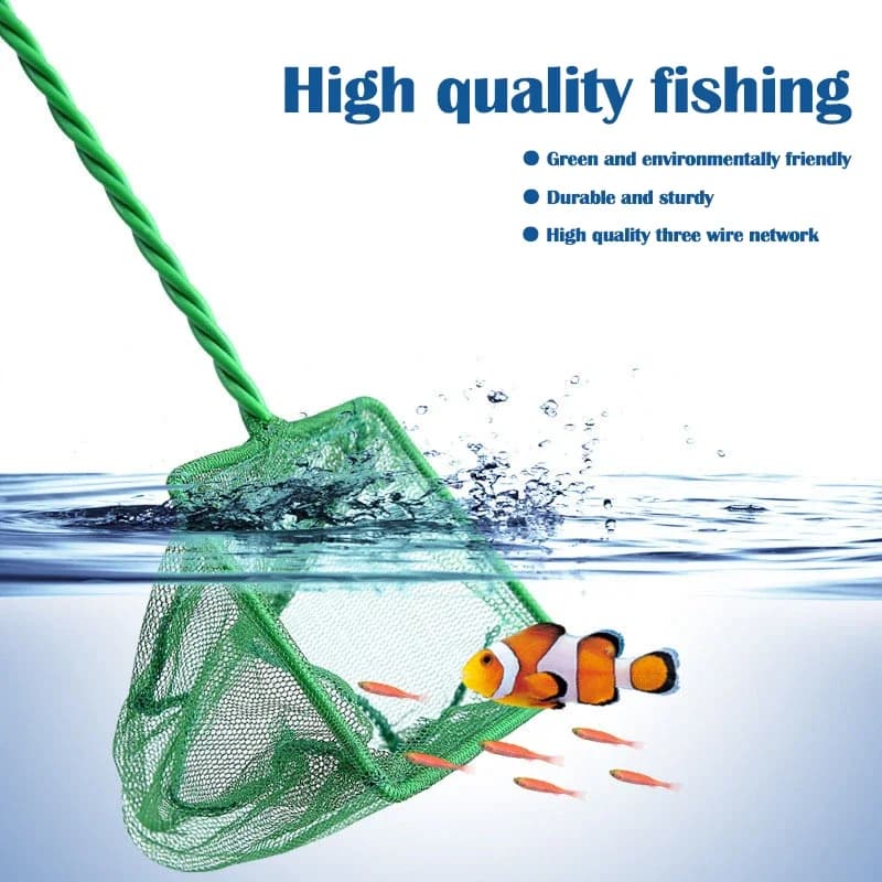 Reti da pesca Accessori per acquari Reti per pesci d'acquario Pesci tropicali Acqua fredda Acquario domestico Pesci Universali in nylon a forma di imbuto