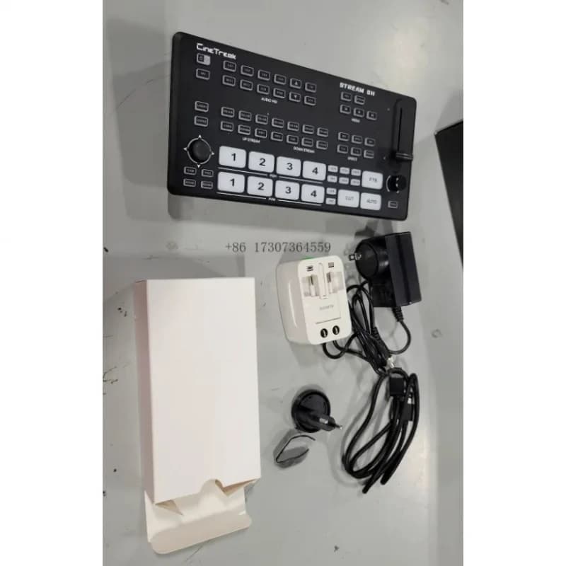 Vendita 2025 Spedito dagli Stati Uniti CineTreak STREAM SH Switcher video per streaming live all-in-one Video deck multi-soluzione a 5 canali
