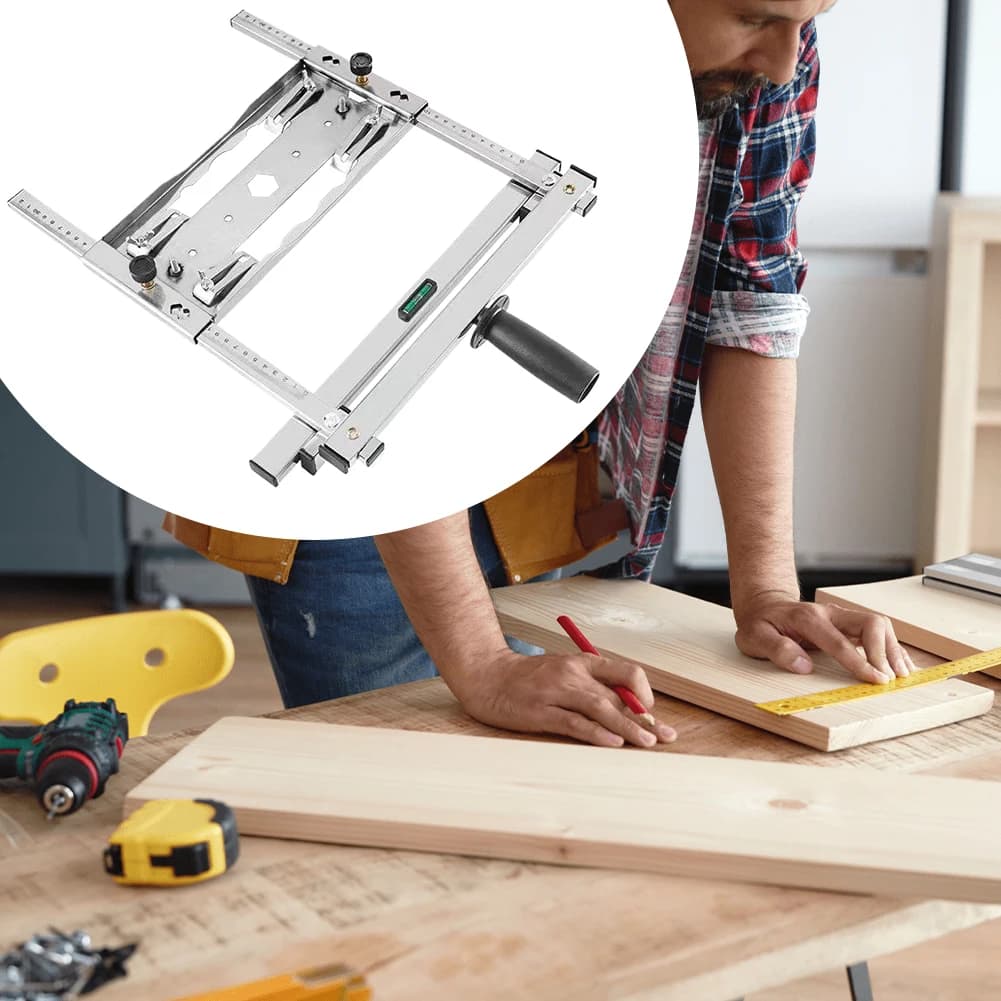 Carpentry Cutting Guide, Fast Positioning Brake Support Panel, Multifunction Cutting Tool Wood