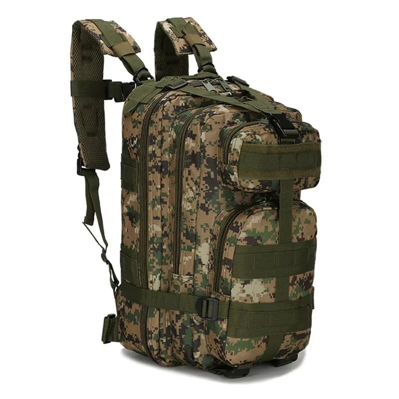 30L Tactical Backpack Man Traveling Bag Survival First Aid Kit Outdoor 3P Assault Pack EDC Molle Pack Hiking Trekking Hunt Bag