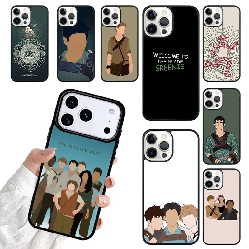 Maze Runner SOFT Phone Case For iPhone 17 16 15 14 13 12 11 Pro Max 17air Shockproof Cover Fundas