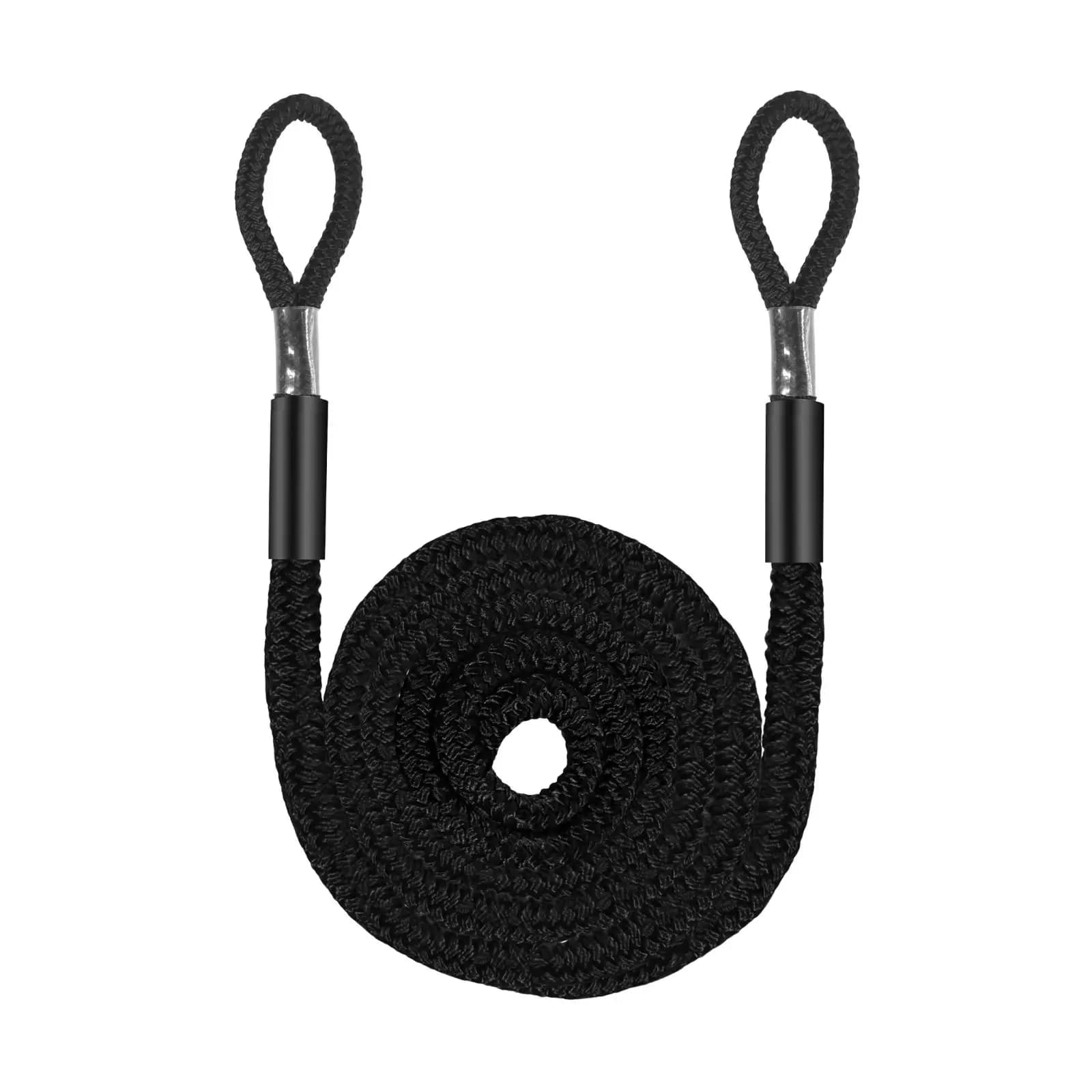 Corda per Ormeggio in Nylon, Corda Nautica Resistente con Anello per Legatura Rapida, Portatile per Campeggio, Pesca, Canoa e Nautica