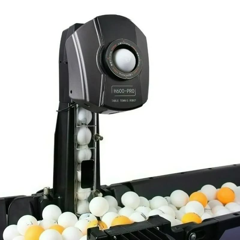 Robot da Ping Pong Multifunzionale H600-PRO con Rete di Recupero Palline e Telecomando Wireless 2.4G