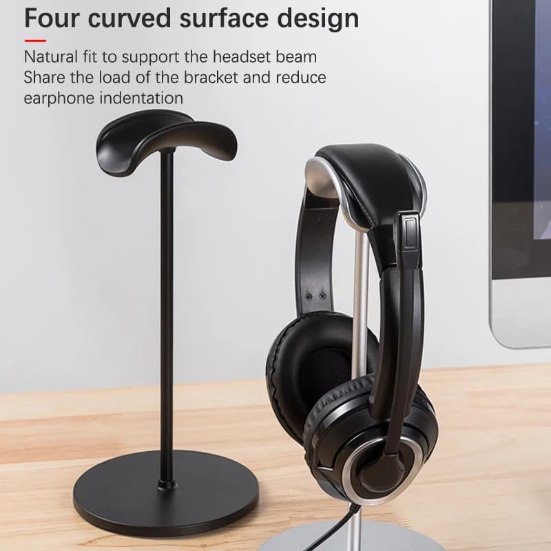 Supporto per cuffie Elegante supporto per cuffie antiscivolo per AirPods Max/Sennheiser/Audio-Technica/AKG ecc