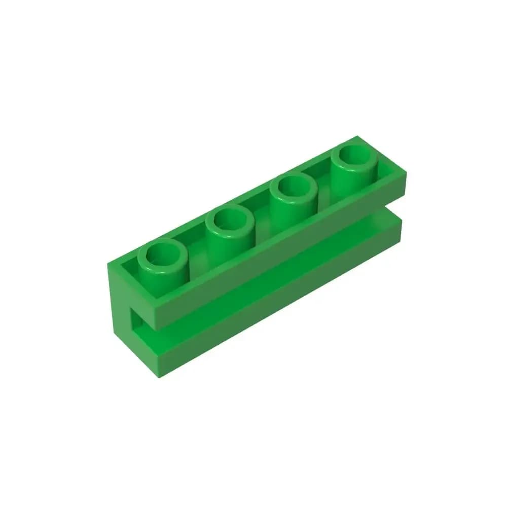 Gobricks 1 pz MOC Brick Special 1 x 4 con scanalatura compatibile con 2653 modello Building Blocks parti giocattoli per bambini regali educativi