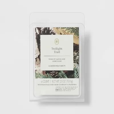 Candles 6 Count Square (Shape) Twilight