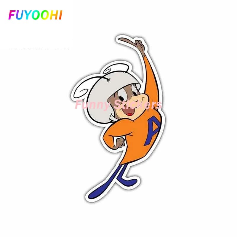 Adesivi FUYOOHI Play Stickers Atom Ant Cartoon Anime in PVC per Auto, Casco, Moto, Protezione Solare, Vinile JDM, Paraurti, Bagagliaio, Camion, Grafiche