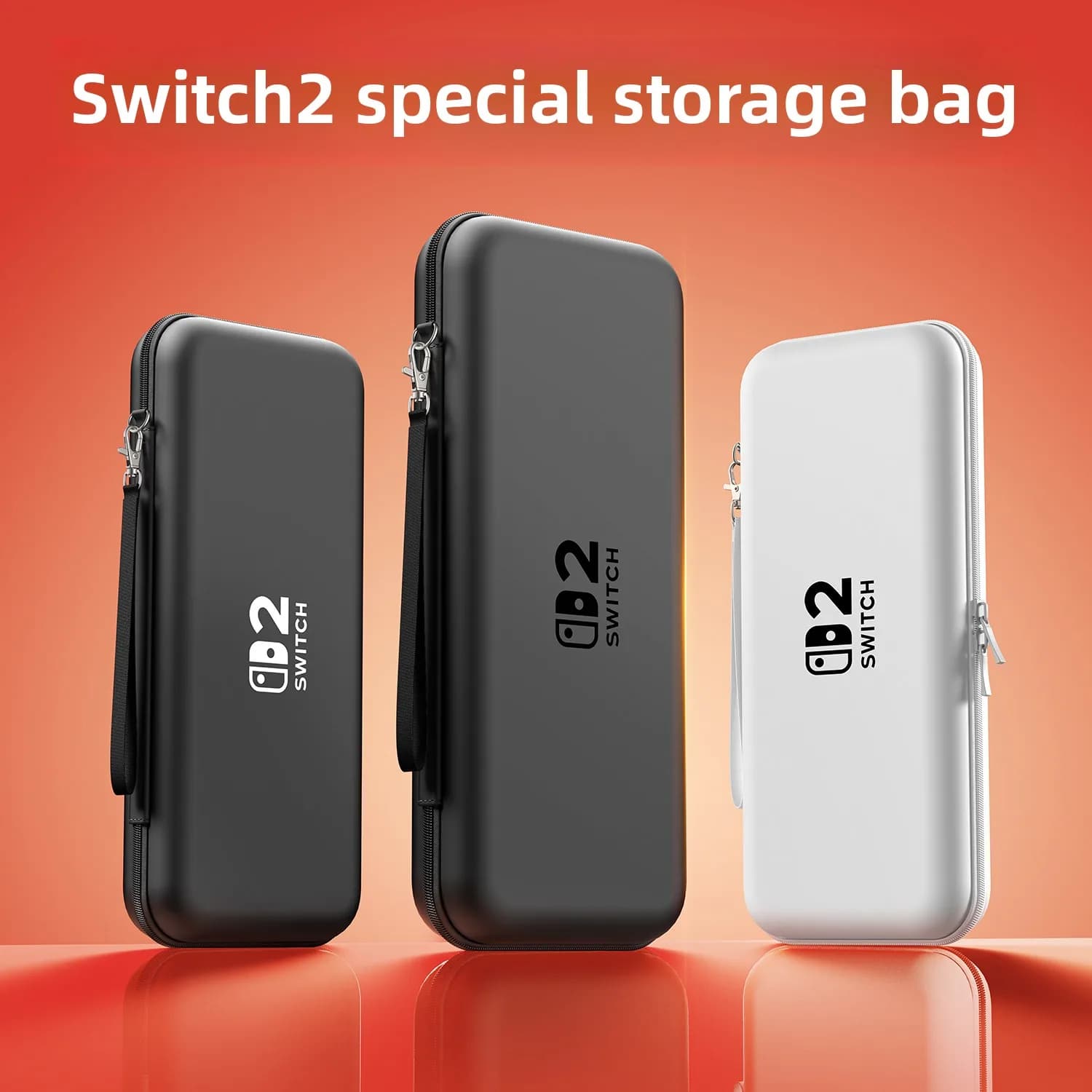 Adatto per custodia per custodia con supporto Switch2, base per controller console Nintendo Switch, scatola di immagazzinaggio portatile