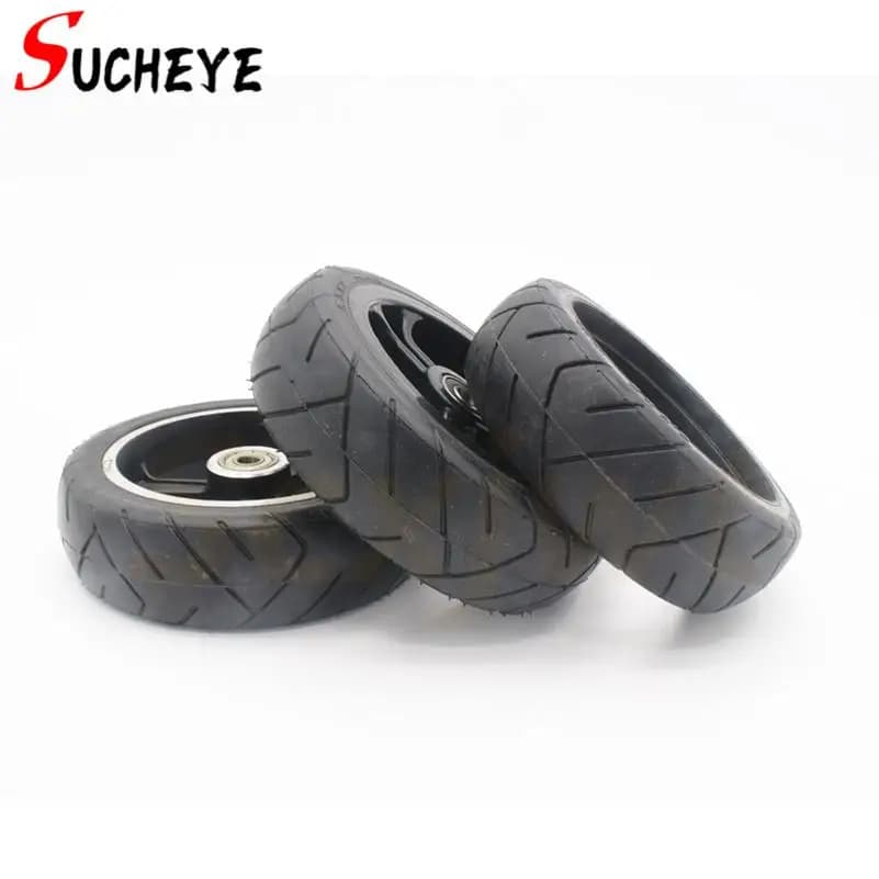 New5.5x2 Solid Belt Plastic Hub Wheel: Fit Fast Wheel F0, Shopping Cart, Medical Auxiliary Wheel