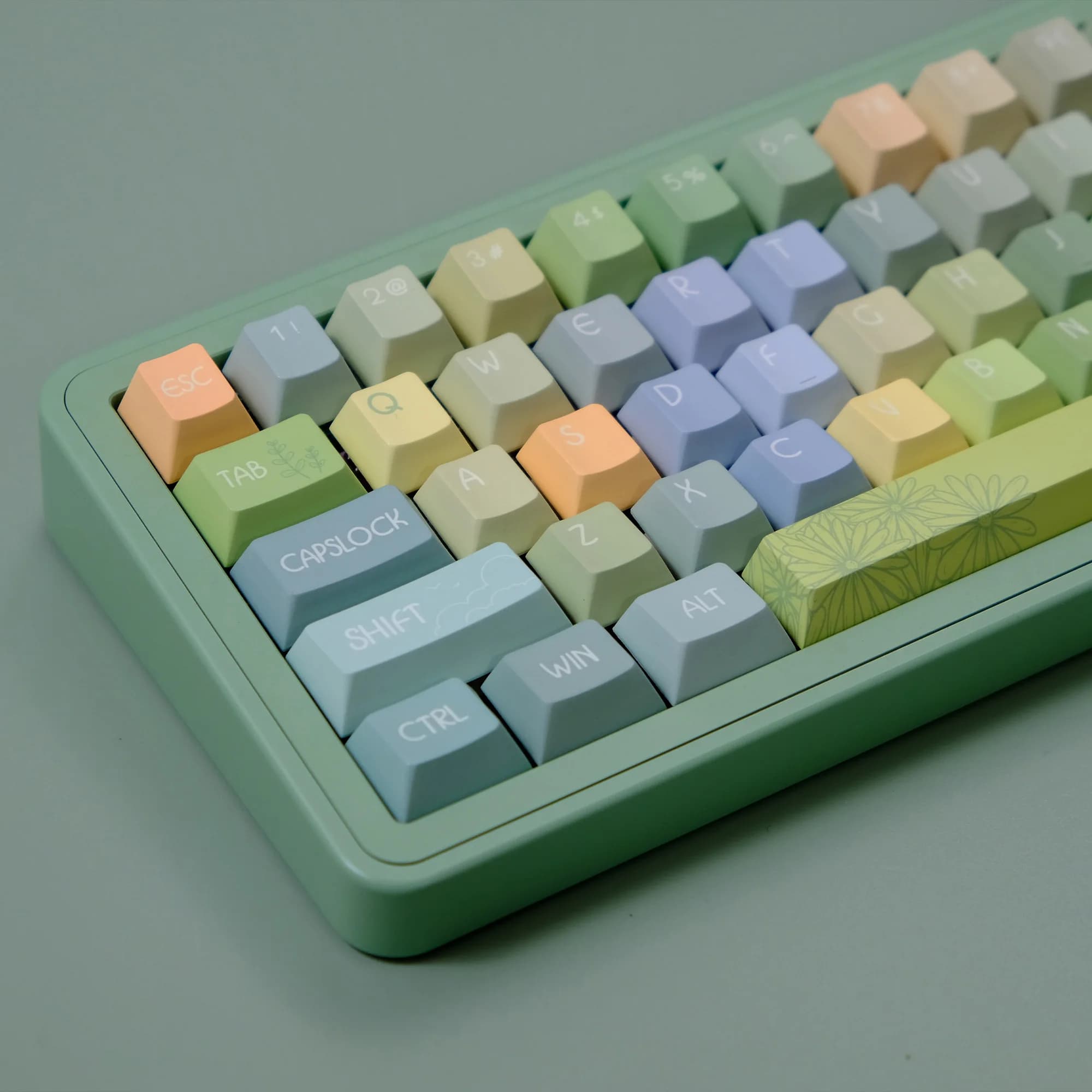 150 tasti Giardini Botanici GMK Keycap Cherry Profilo PBT Anime Gioco Keycaps per MX Switch Meccanico FAI DA TE ISO Layout Tastiera Cap