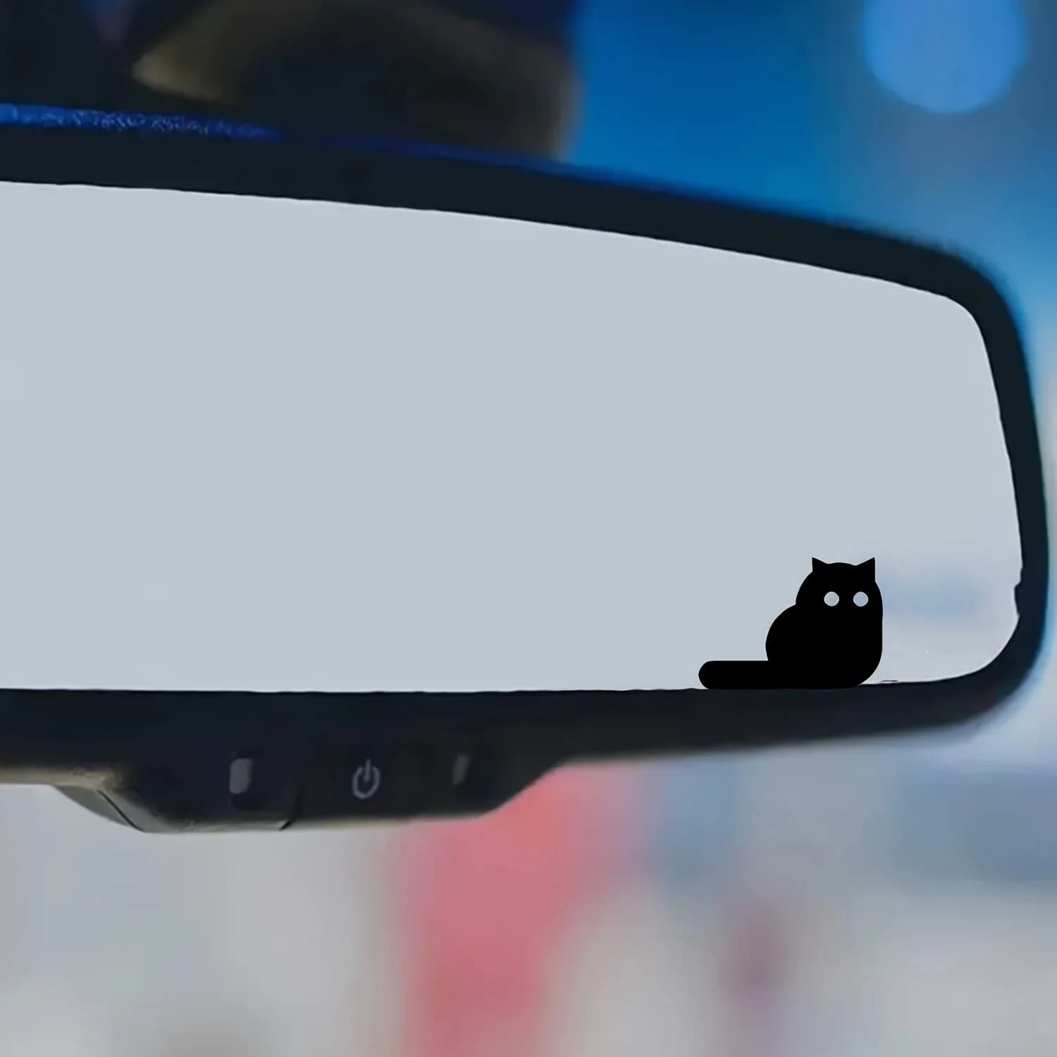 4PCS/SET Cute Peeking Cat Waterproof Vinyl Stickers for Car Laptop Helmet Motorcycle Bike Decor