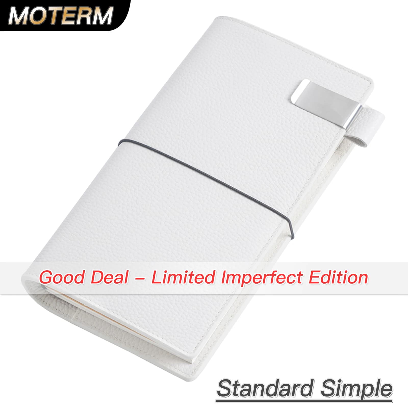 Limited Imperfect Moterm Travel Journal Simple Series Standard Size Notebook Genuine Leather Organizer Diary Sketchbook Planner