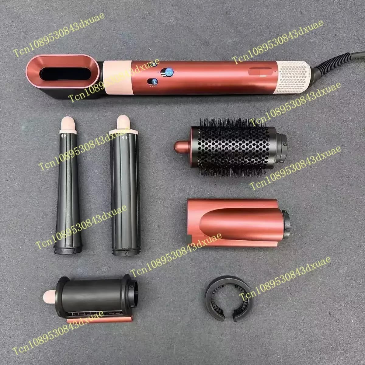 New Professional Set Hair Curler - A Multi-Functional Styling Tool for Both Straightening and Curling Hair For HS08