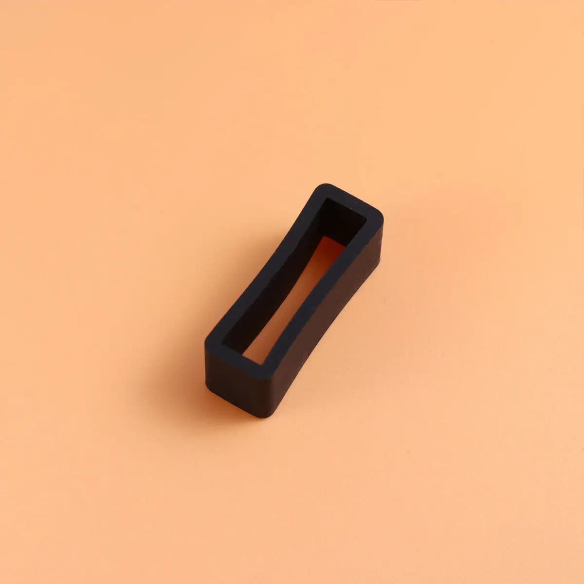 8 pieces of 22 mm black silicone watch straps, spare straps, wear-resistant rubber rings for reliable watches repair
