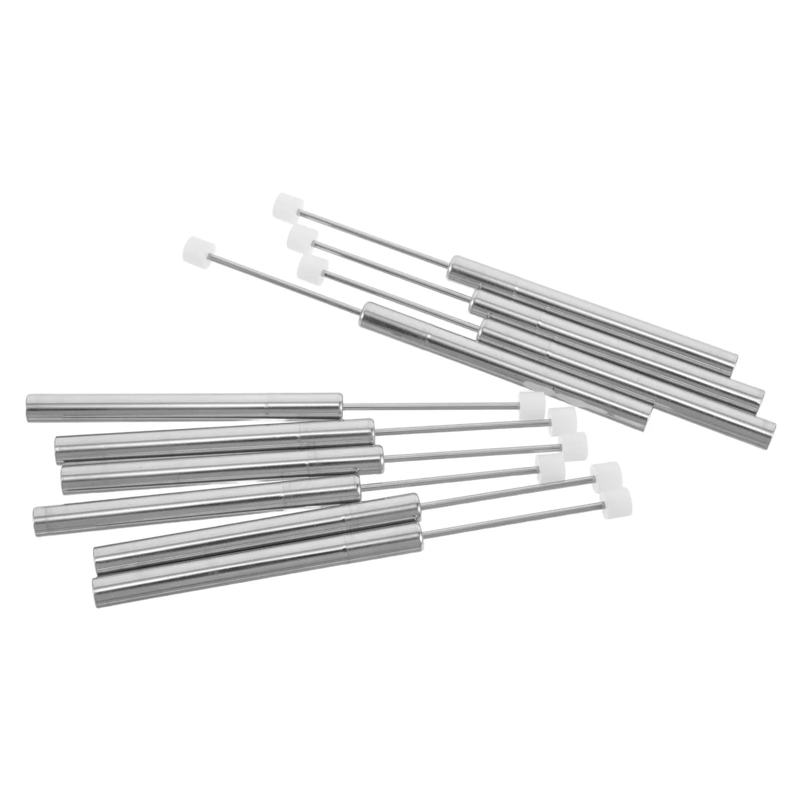 10Pcs Stainless Steel Garbage Can Lid Damper Replacement Soft-Close Hydraulic Piston for Long-Lasting Waste Bin Use