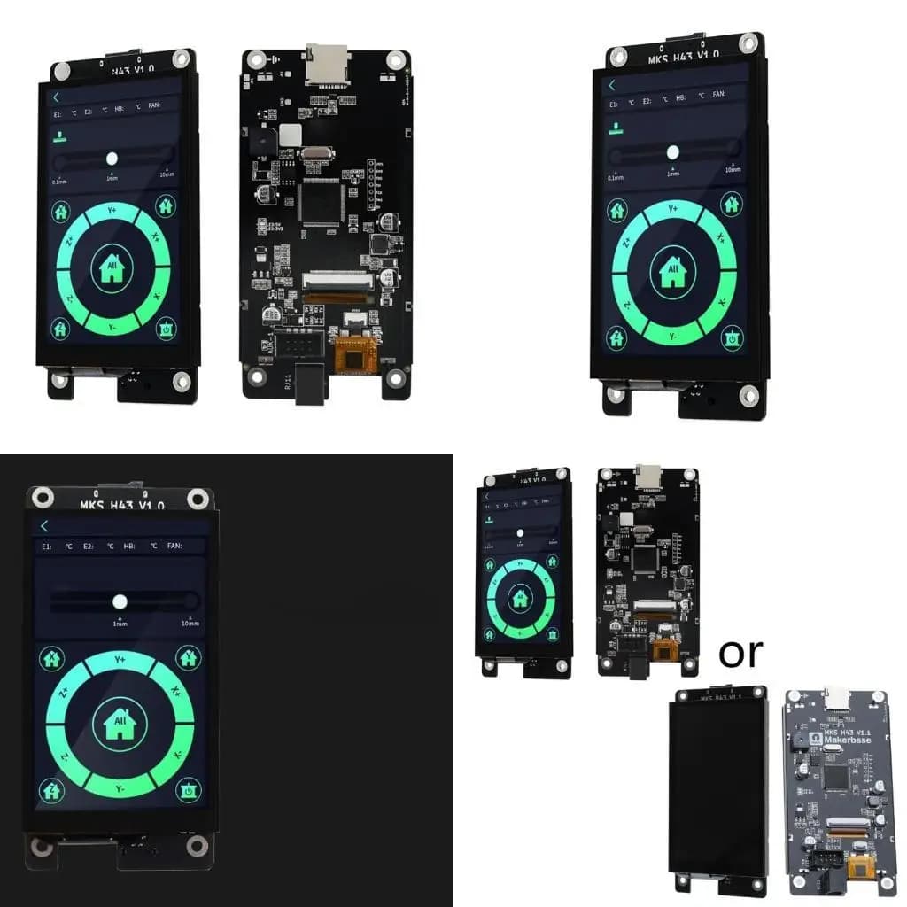 652F 4.3 inch IPS 800x480 LCD display for touchscreen controller board for Marli