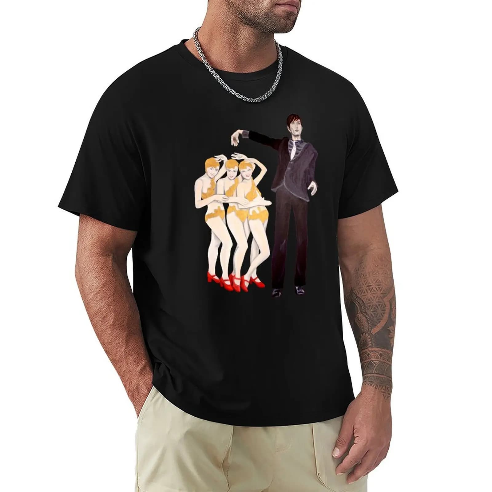 T-shirt Save The Last Dance con stampa originale, maglietta casual