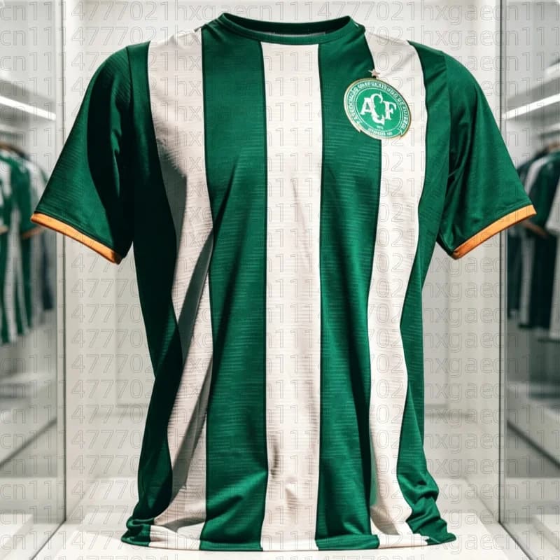 Nuova Maglia Estiva 2026 del Club di Calcio Brasiliano Chapecoense per la Stagione 2026, T-shirt per Famiglia e Bambini, Top Unisex alla Moda