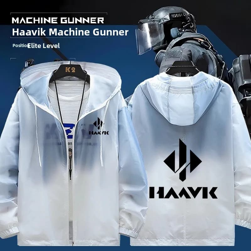 Delta Operation Game Collaborative Hafke Group Sun Protection Clothing Outerwear Unisex Summer Casual Style Long Sleeve Jacket