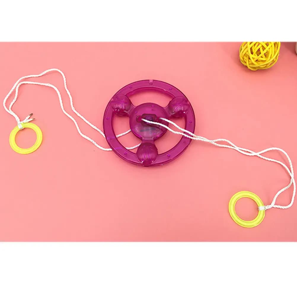 10 Pezzi Gioco Educativo con Corda Luminosa Lampeggiante per Bambini, Divertimento all'Aperto con Luci e Suoni