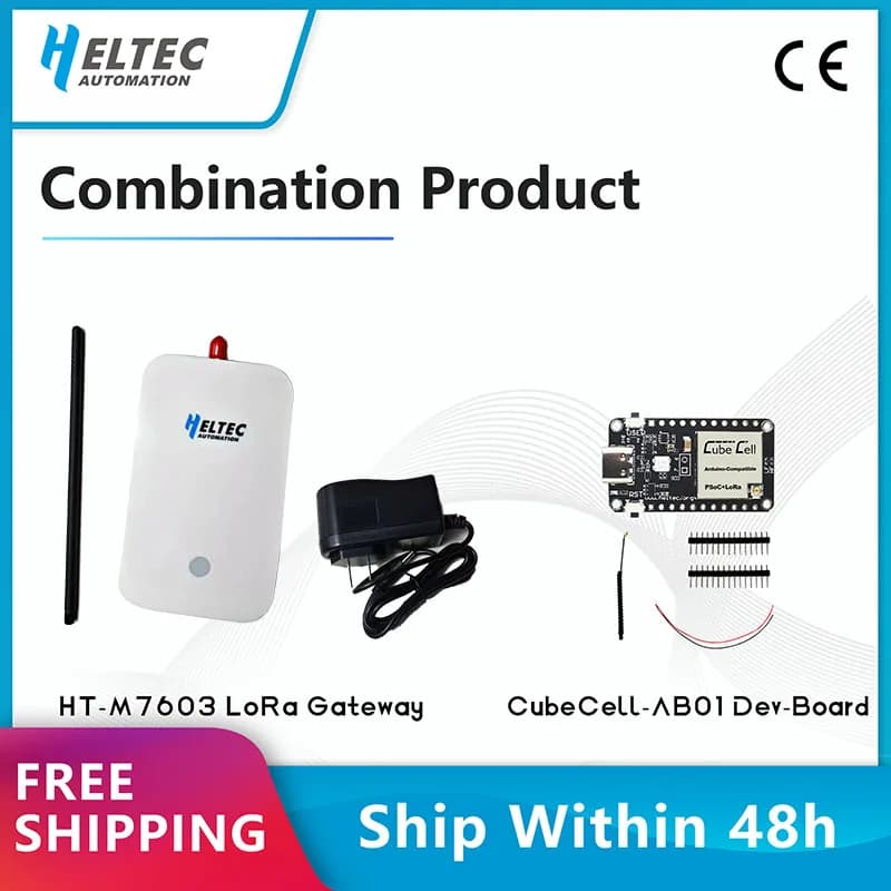 Heltec AB01 V2 Devboard HT-M7603 Gateway LoRaWAN Router WiFi Ethernet LoRa Arduino Kit ASR6502 CubeCell IOT Cloud Platform